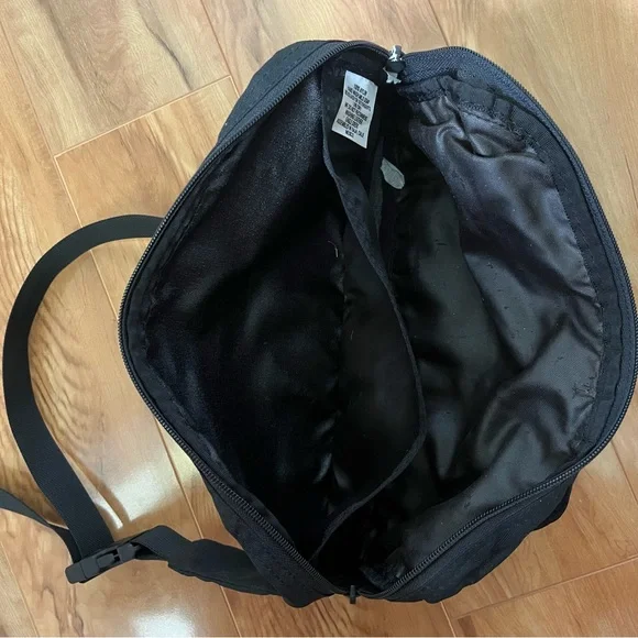 Vintage L.L. Bean Classic Black Waist Bag - Picture 5 of 7